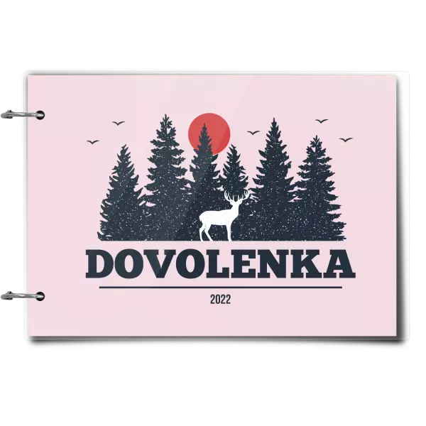 Plexi album sa sponami Dovolená, rok - kopie