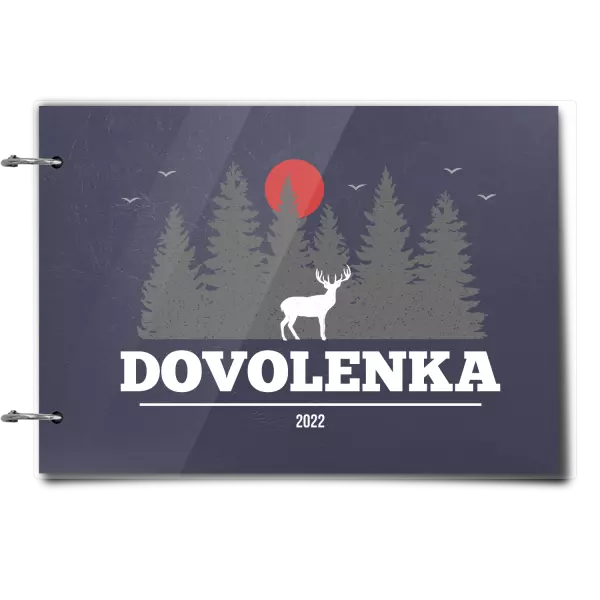 Plexi album sa sponami Dovolená, rok - kopie