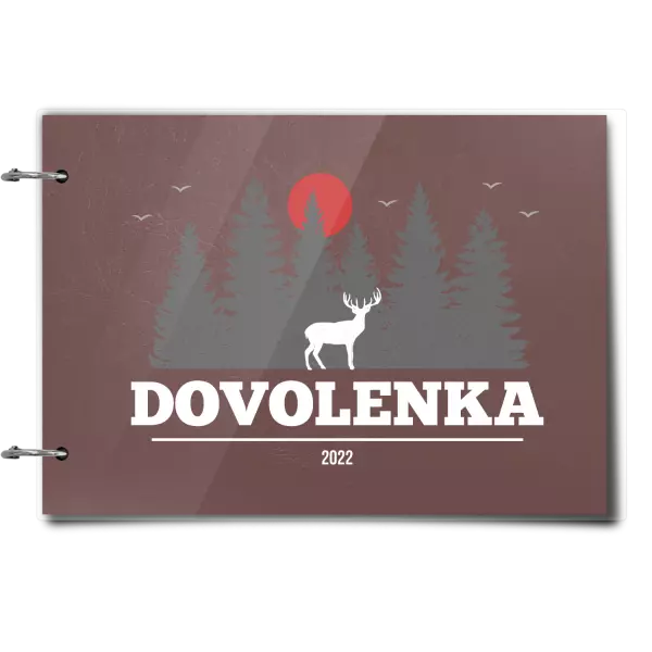 Plexi album sa sponami Dovolená, rok - kopie