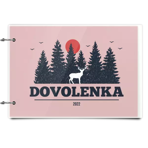 Plexi album sa sponami Dovolená, rok - kopie