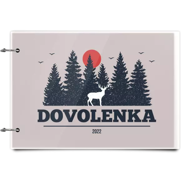 Plexi album sa sponami Dovolená, rok - kopie