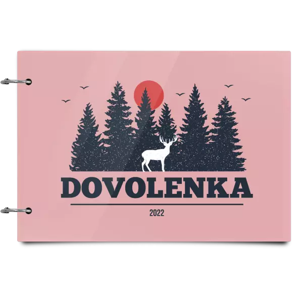 Plexi album sa sponami Dovolená, rok - kopie