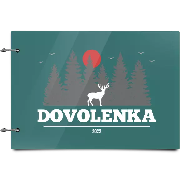 Plexi album sa sponami Dovolená, rok - kopie