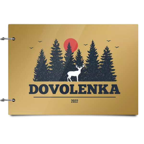 Plexi album sa sponami Dovolená, rok - kopie