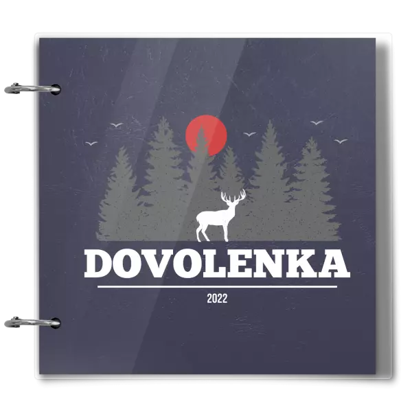 Plexi album sa sponami Dovolená, rok - kopie