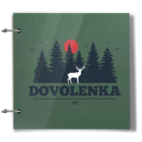 Plexi album sa sponami Dovolená, rok - kopie