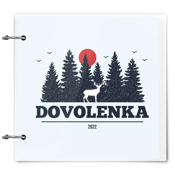 Plexi album sa sponami Dovolená, rok - kopie