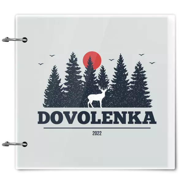 Plexi album sa sponami Dovolená, rok - kopie