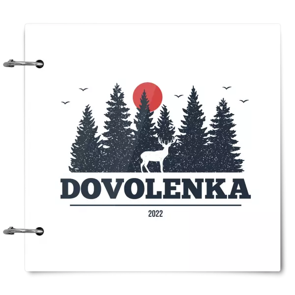 Plexi album sa sponami Dovolená, rok - kopie