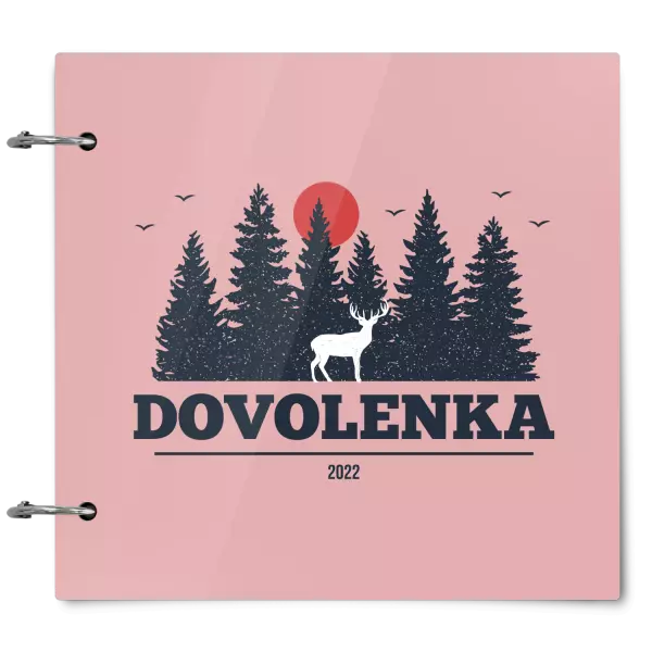 Plexi album sa sponami Dovolená, rok - kopie