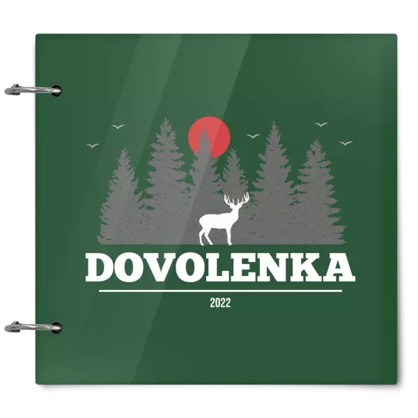 Plexi album sa sponami Dovolená, rok - kopie