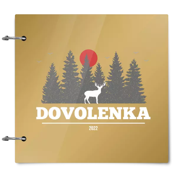 Plexi album sa sponami Dovolená, rok - kopie