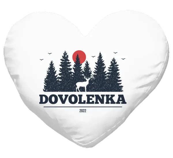 Vankúš Dovolená, rok - kopie