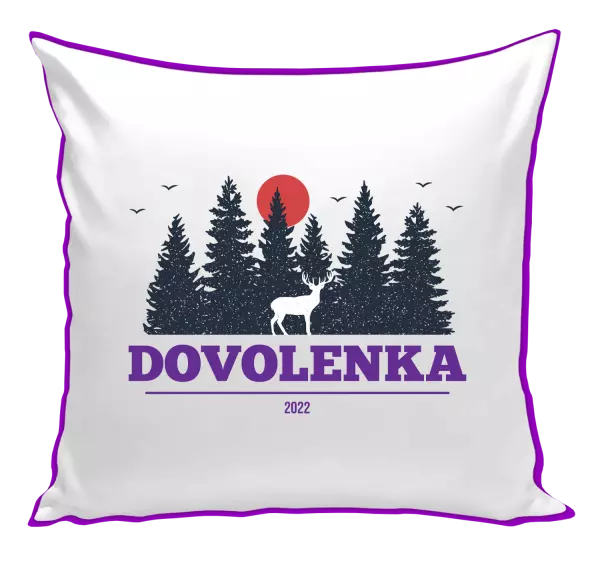 Vankúš Dovolená, rok - kopie