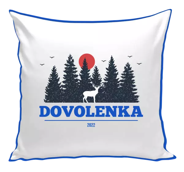 Vankúš Dovolená, rok - kopie