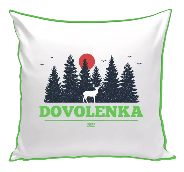 Vankúš Dovolená, rok - kopie
