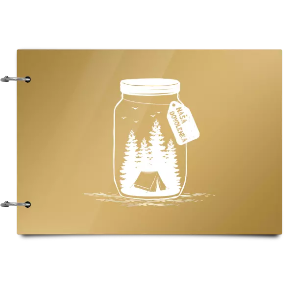 Plexi album sa sponami Fľaška dovolenka