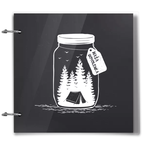 Plexi album sa sponami Fľaška dovolenka