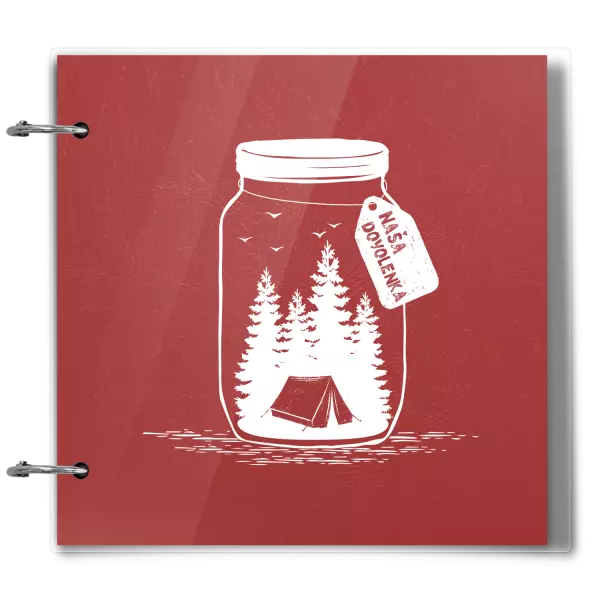 Plexi album sa sponami Fľaška dovolenka