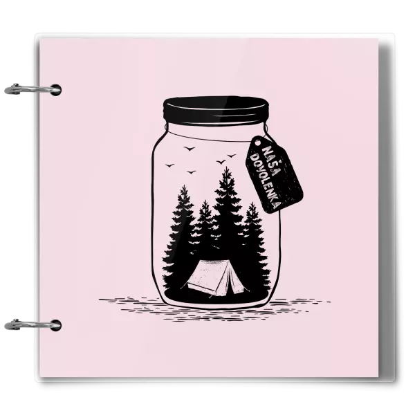 Plexi album sa sponami Fľaška dovolenka