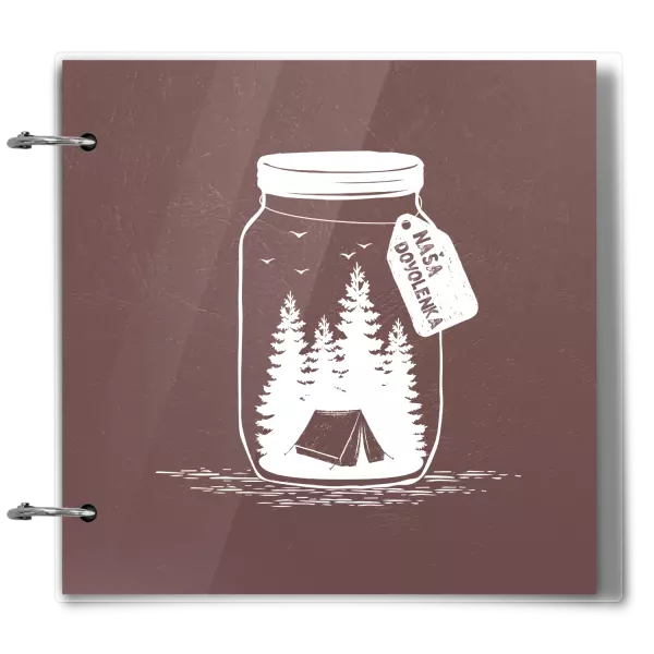 Plexi album sa sponami Fľaška dovolenka