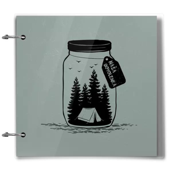 Plexi album sa sponami Fľaška dovolenka