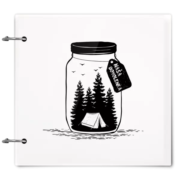 Plexi album sa sponami Fľaška dovolenka