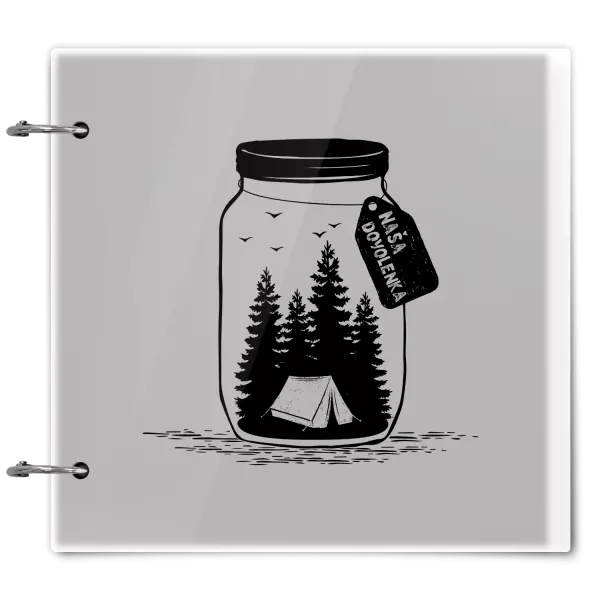 Plexi album sa sponami Fľaška dovolenka