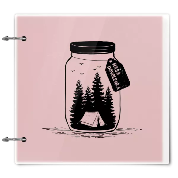 Plexi album sa sponami Fľaška dovolenka