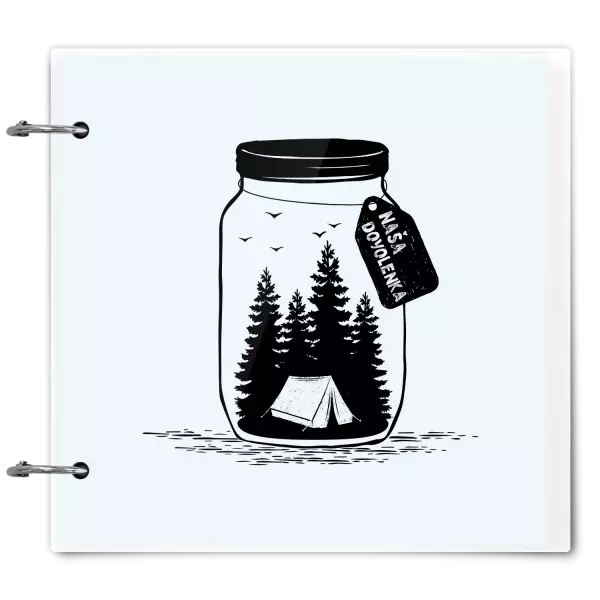 Plexi album sa sponami Fľaška dovolenka