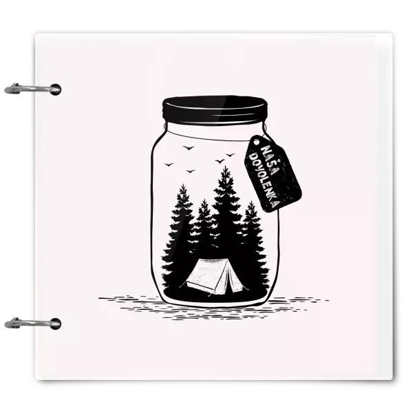 Plexi album sa sponami Fľaška dovolenka