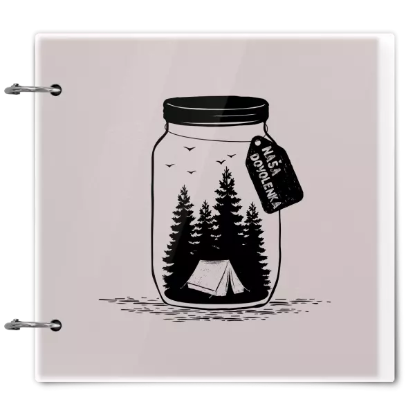 Plexi album sa sponami Fľaška dovolenka