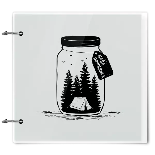 Plexi album sa sponami Fľaška dovolenka