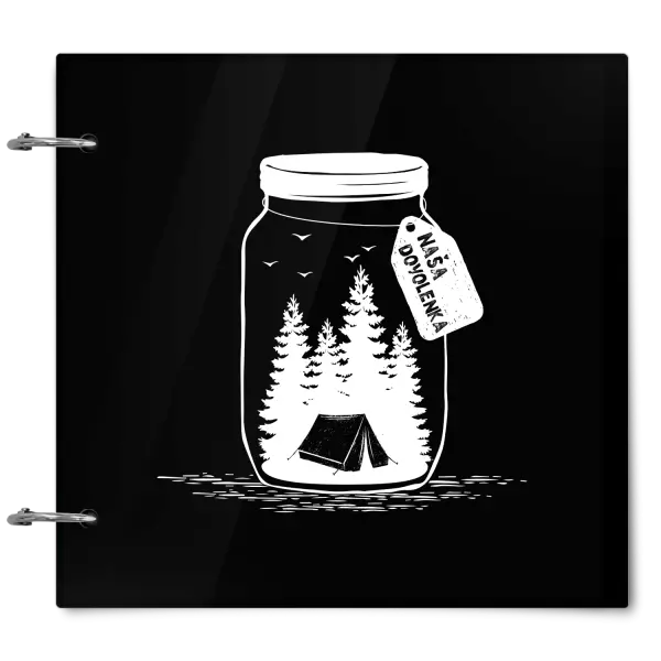 Plexi album sa sponami Fľaška dovolenka