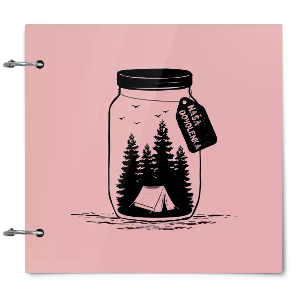 Plexi album sa sponami Fľaška dovolenka