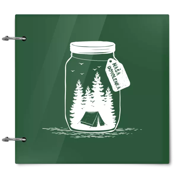 Plexi album sa sponami Fľaška dovolenka