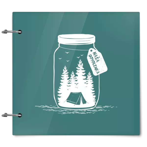 Plexi album sa sponami Fľaška dovolenka