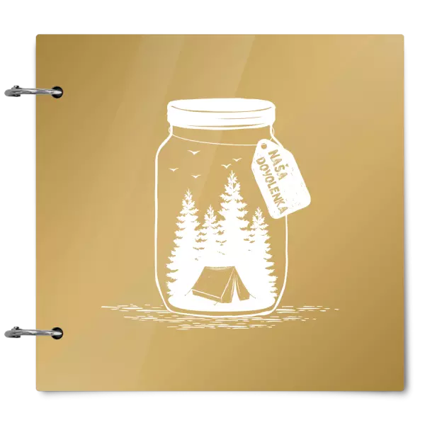 Plexi album sa sponami Fľaška dovolenka