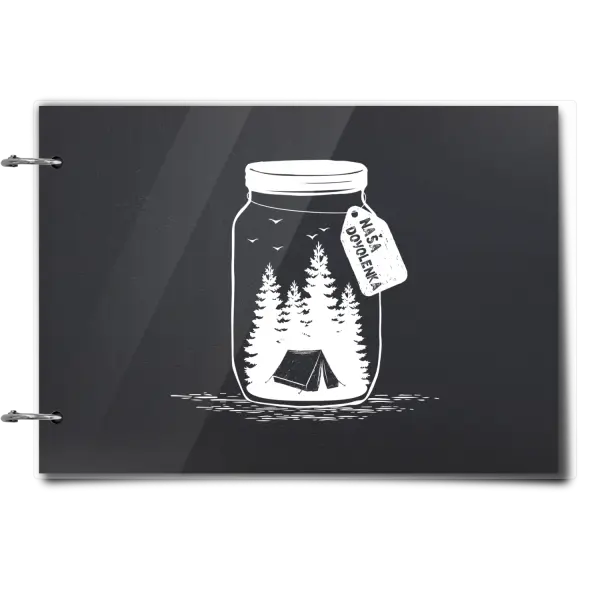 Plexi album sa sponami Fľaška dovolenka