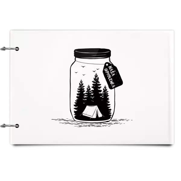 Plexi album sa sponami Fľaška dovolenka