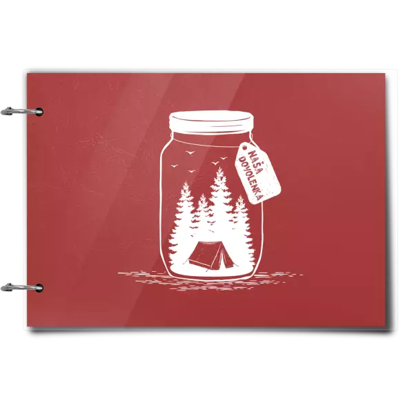 Plexi album sa sponami Fľaška dovolenka