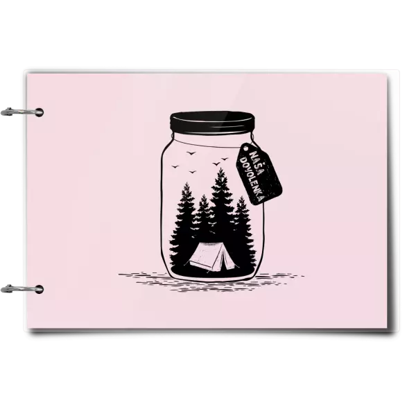 Plexi album sa sponami Fľaška dovolenka