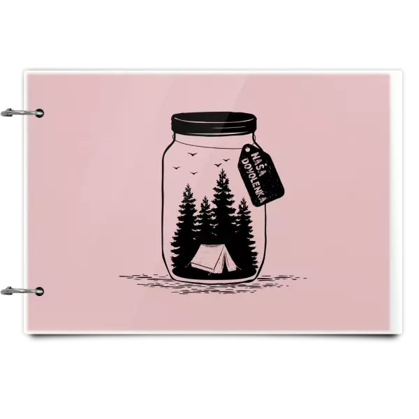 Plexi album sa sponami Fľaška dovolenka