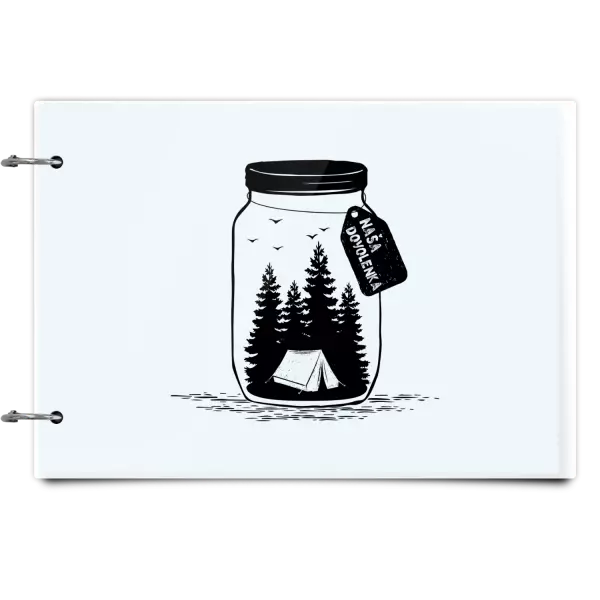 Plexi album sa sponami Fľaška dovolenka