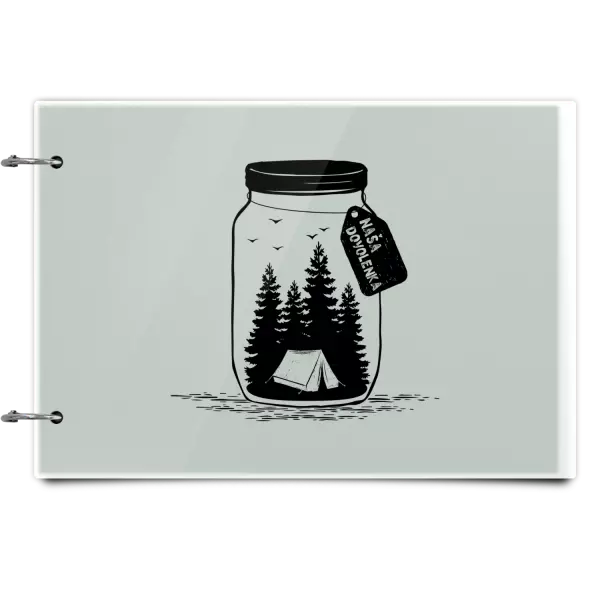 Plexi album sa sponami Fľaška dovolenka