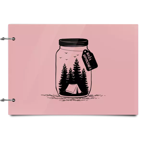 Plexi album sa sponami Fľaška dovolenka