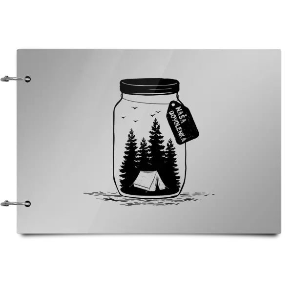 Plexi album sa sponami Fľaška dovolenka