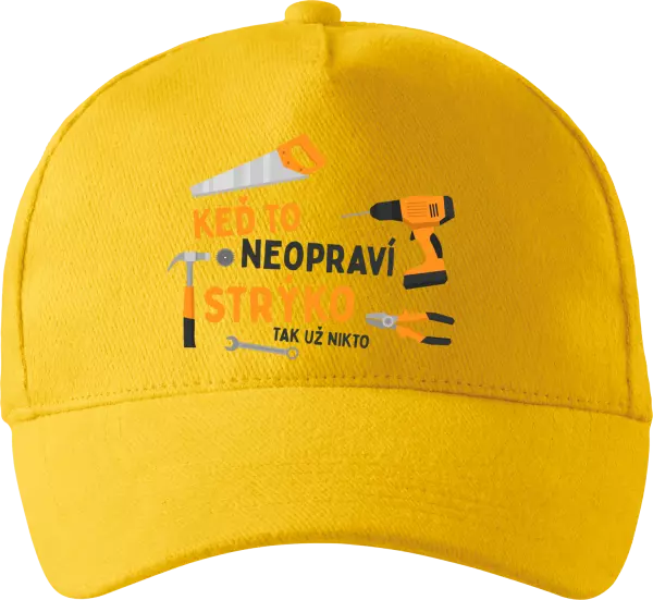 Šiltovka Keď to neopraví strý ko, tak už nikto