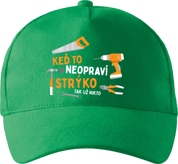 Šiltovka Keď to neopraví strý ko, tak už nikto