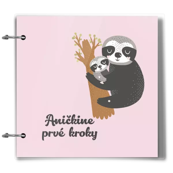 Plexi album sa sponami Prvé kroky s menom - leňochod